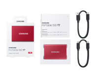 Samsung Portable SSD T7 1TB USB 3.2 Gen. 2 Czerwony - 562889 - zdjęcie 10